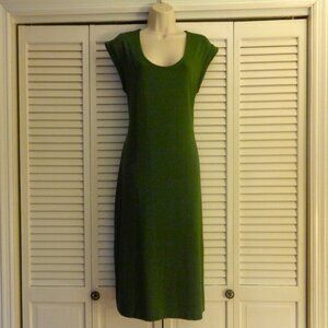 Banana Republic Green Sheath Dress - Medium  *NWOT*